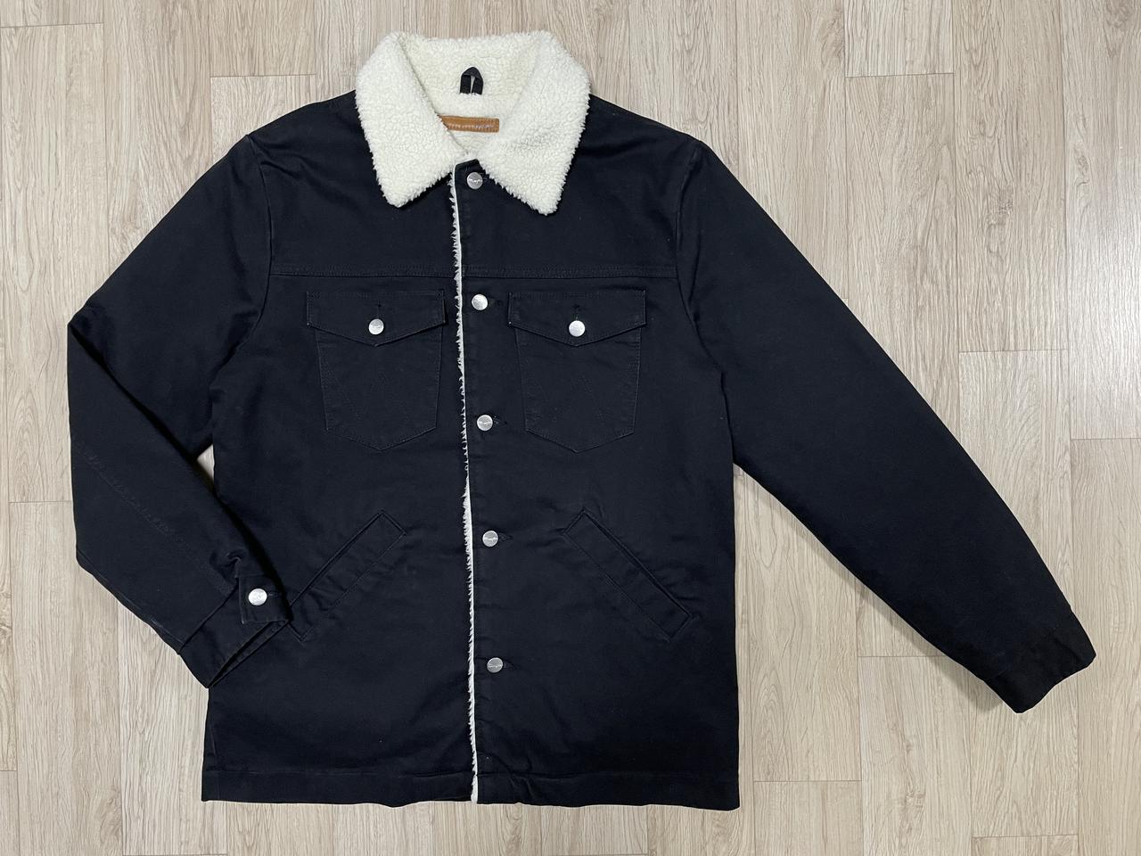 100) 랭글러 재팬 블랙코튼 양털자켓(RRL&LVC&폴로)