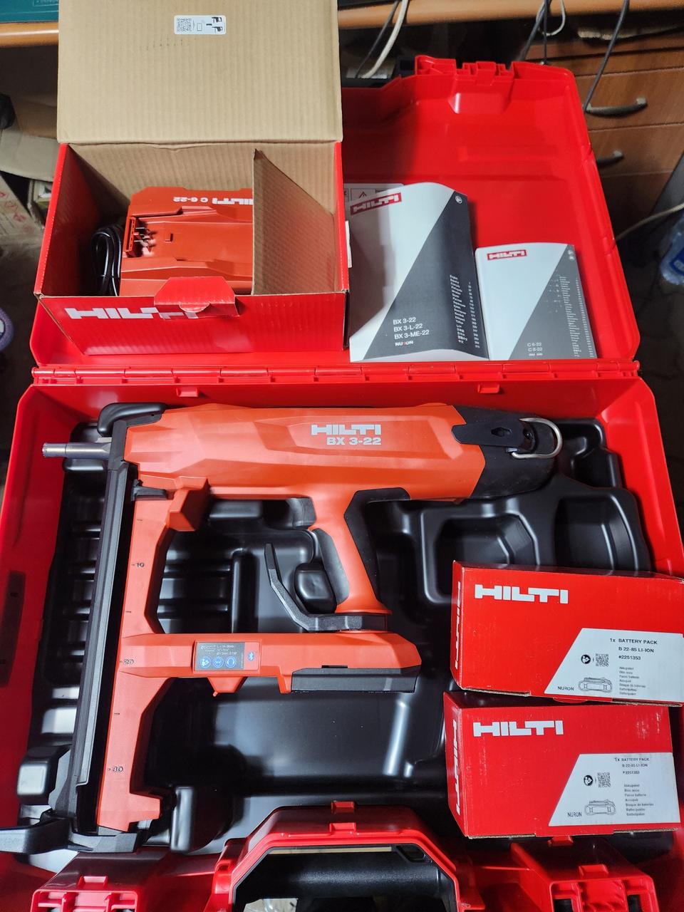 힐티 22v 뉴론충전타정기 BX3-22 새것 판매