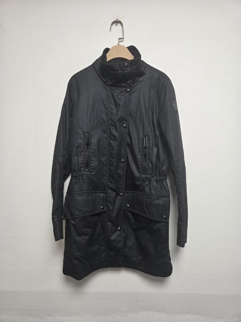 벨스타프 여성 왁스드 파카 블랙(M)