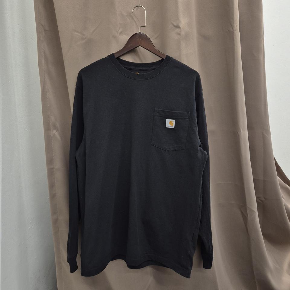 칼하트 포켓 긴팔티 M