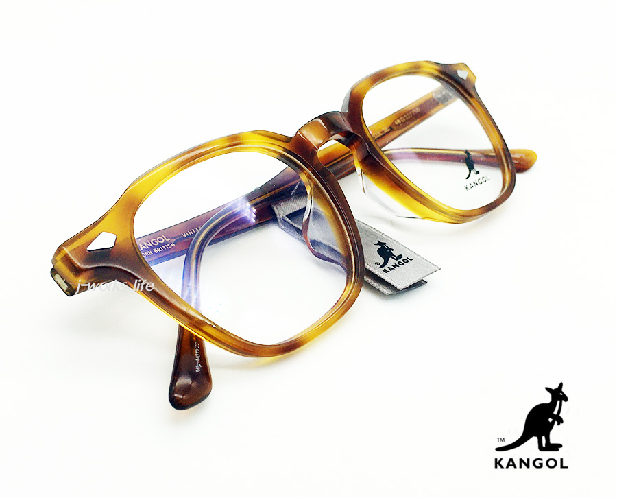 캉골안경 호피브라운 뿔테 KD-3250 KANGOL 안경테 새제품