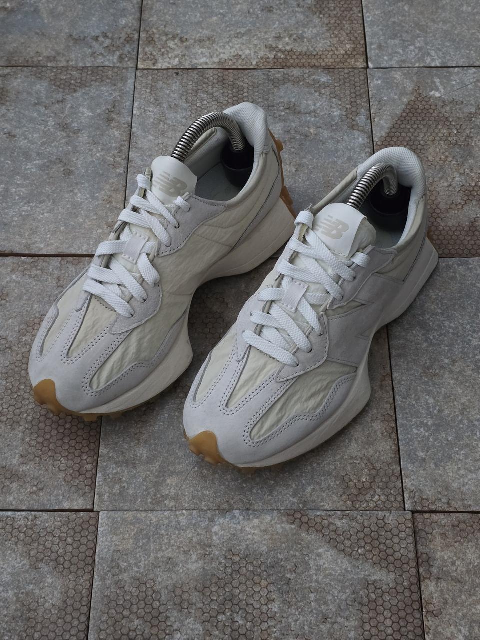 (225)뉴발란스 327 클린 빈티지 문빔 스니커즈 운동화