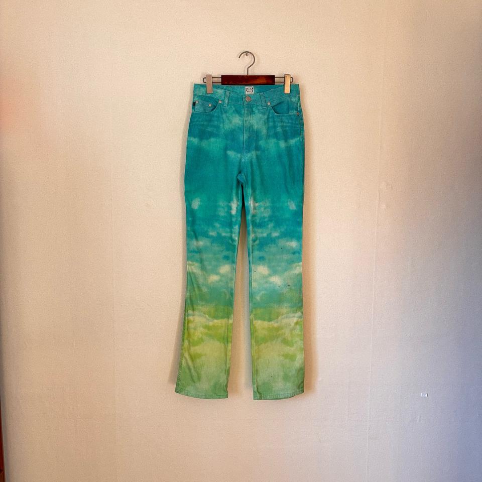 까발리 이태리 26 아트 워싱 데님 팬츠 청바지 26 오염 하자