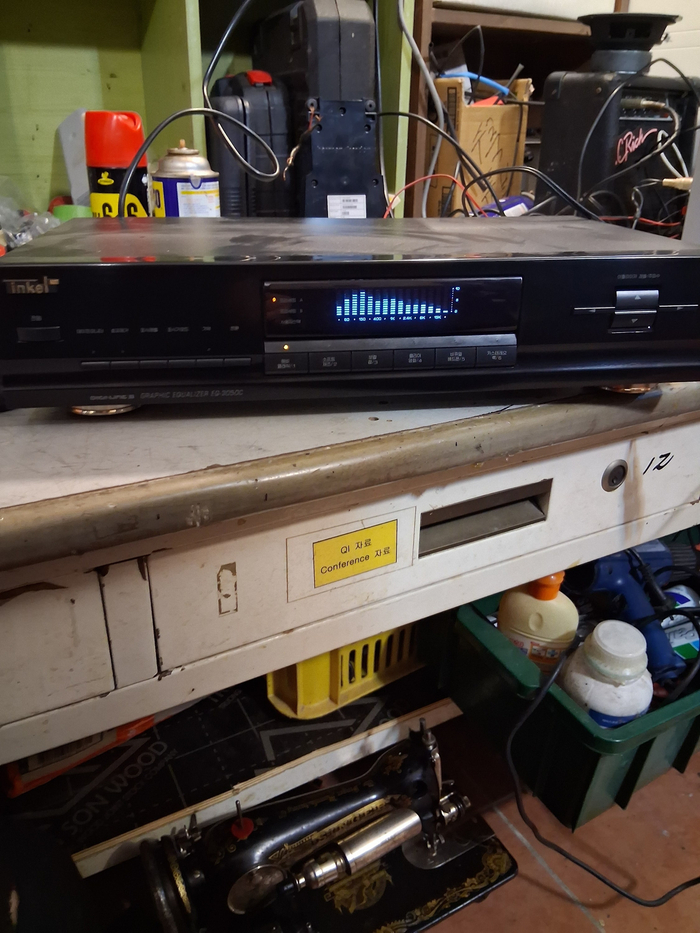 민트급 인켈 EQ-3050C 이퀄라이저/연결 주의