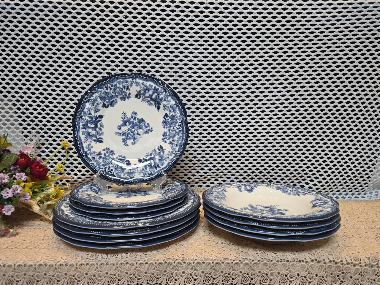 파리 몽마르뜨 노바 플레이트와 파스타.슾볼 12점.미사용