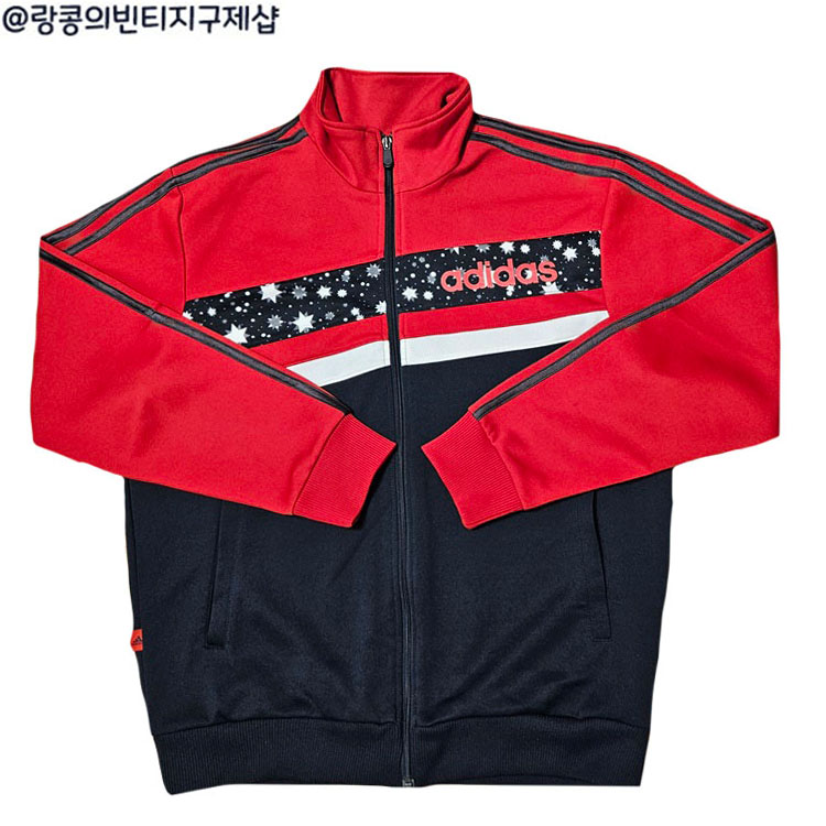 아디다스 빈티지 스트릿 별 스타 져지 자켓