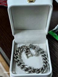 실버925 체인팔찌