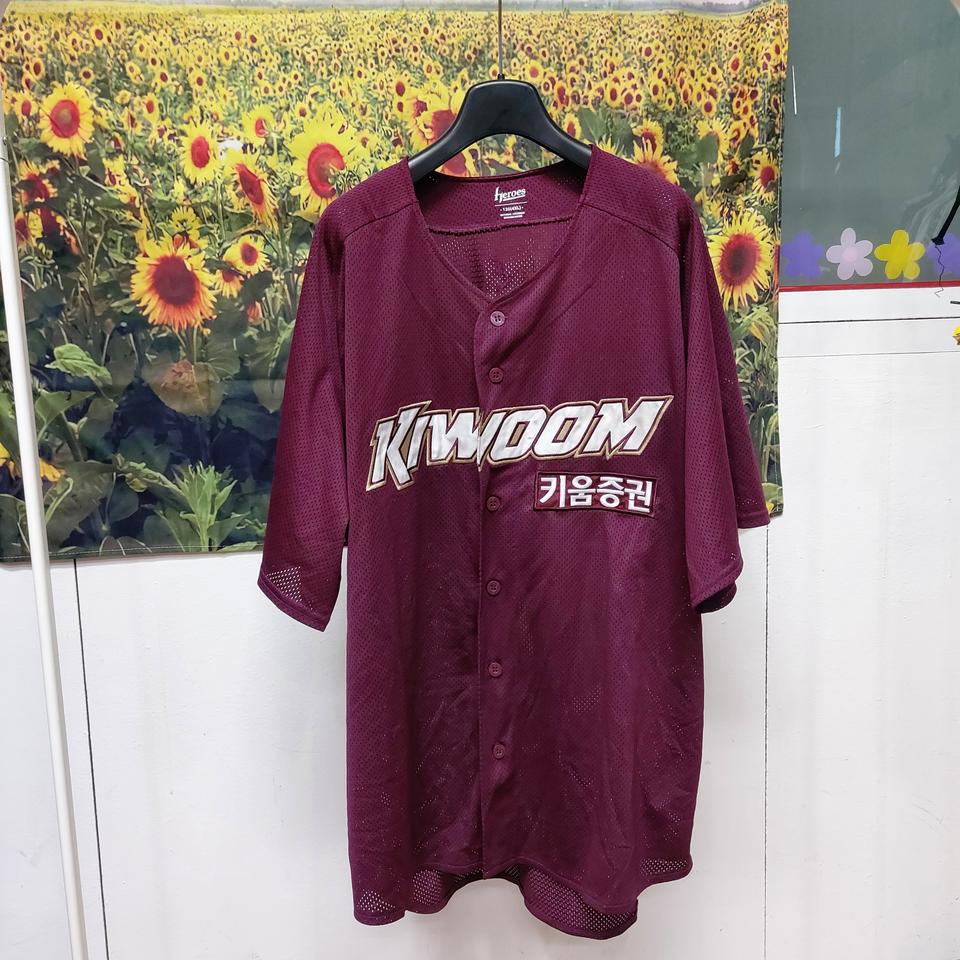 키움히어로즈 이정후마킹 유니폼 남성120(4XL) 5L18