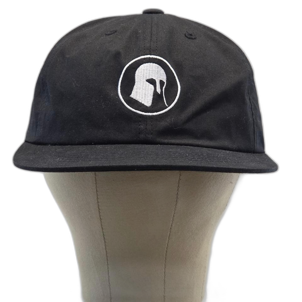 L8-3:프랙(PRAC) 헬멧 로고 스트랩 캡 블랙 56-60cm