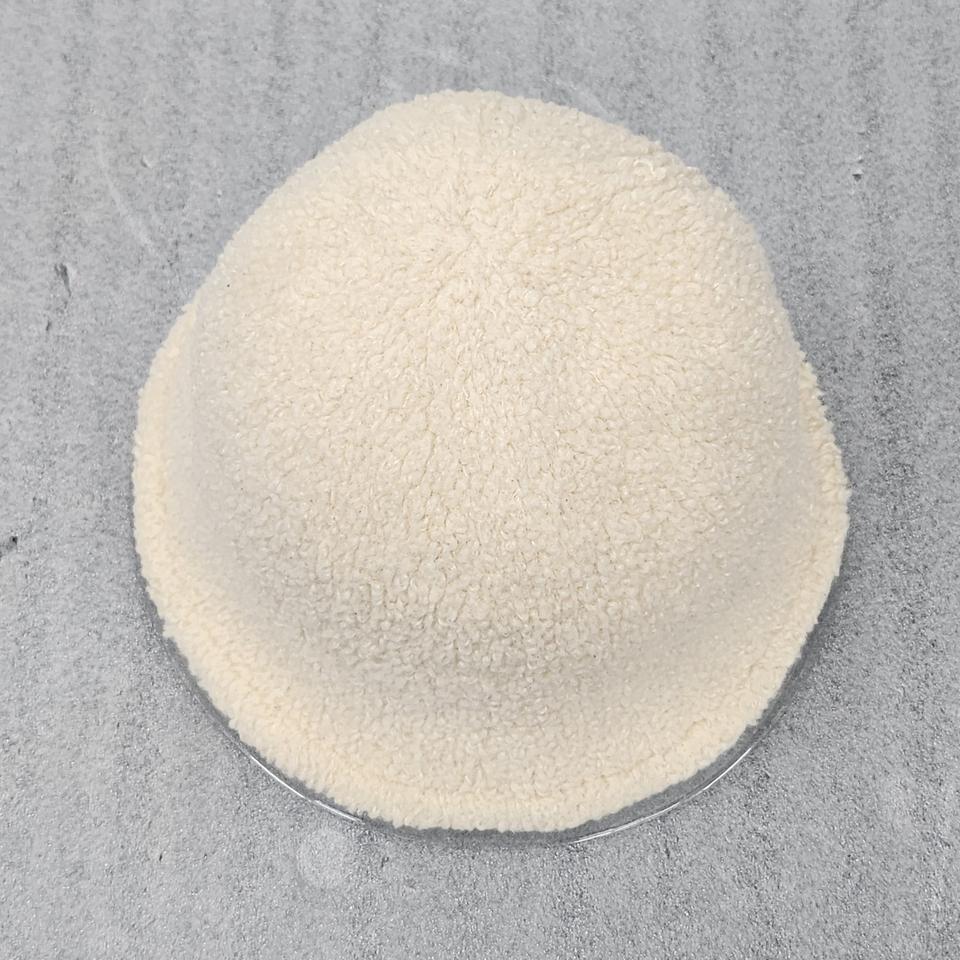 보세 뽀글이 벙거지 아이보리 58cm