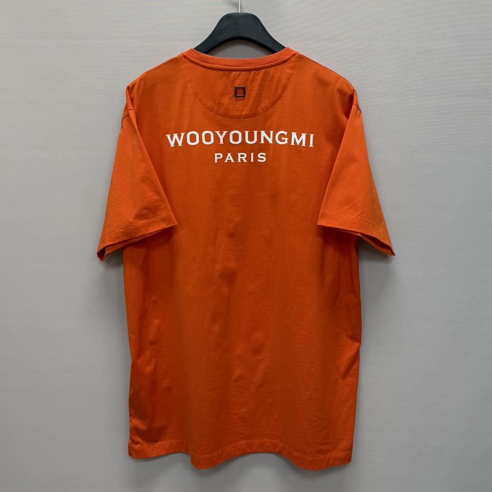 우영미 백로고 반팔티 ( 100 )