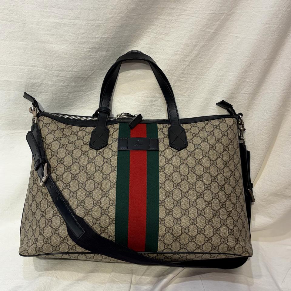 구찌 GG 슈프림 더플 토트백 가방 크로스백