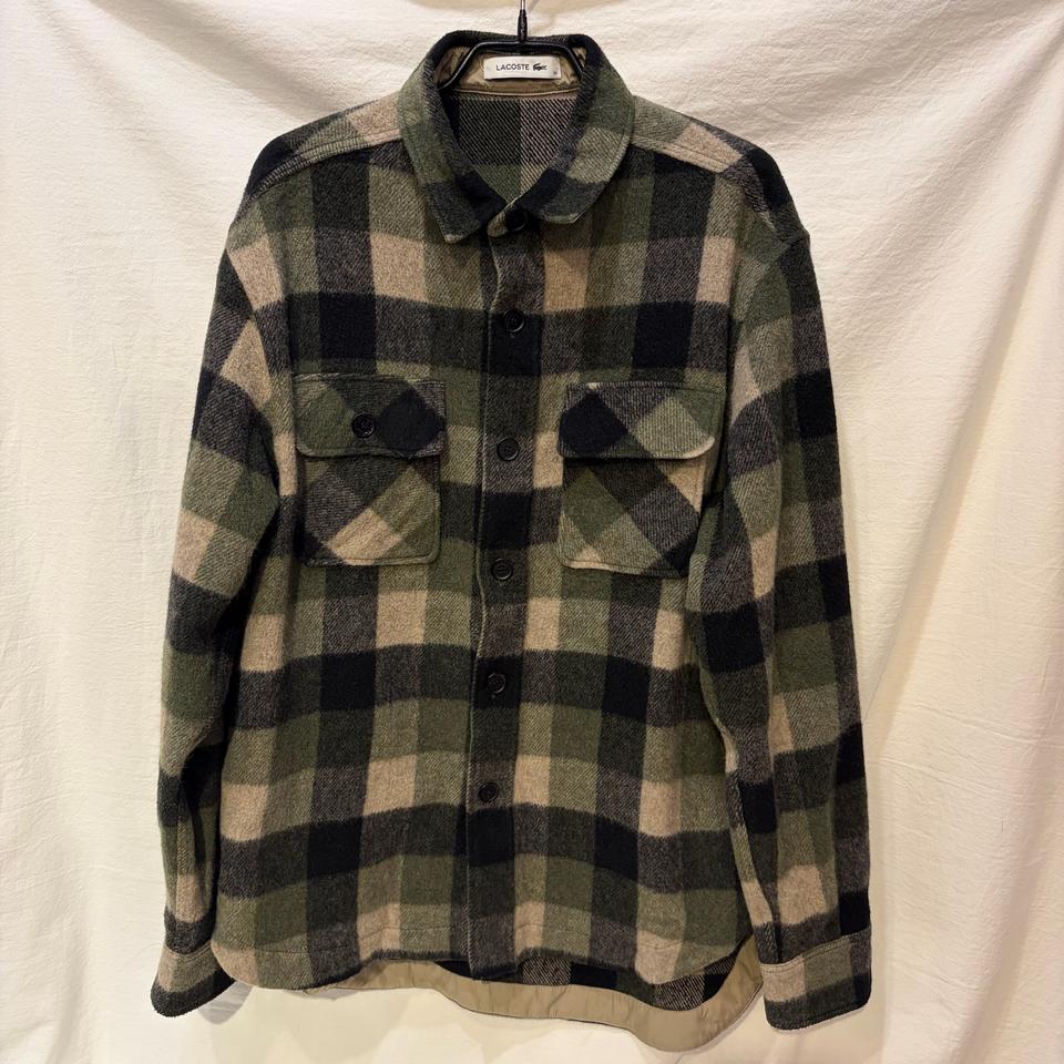 라코스테 플라넬 체크 셔츠 남방