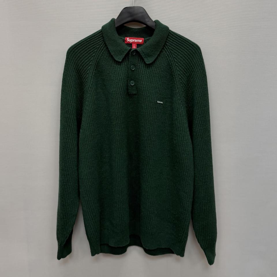 슈프림 스몰 박스 폴로 스웨터 ( 100 )