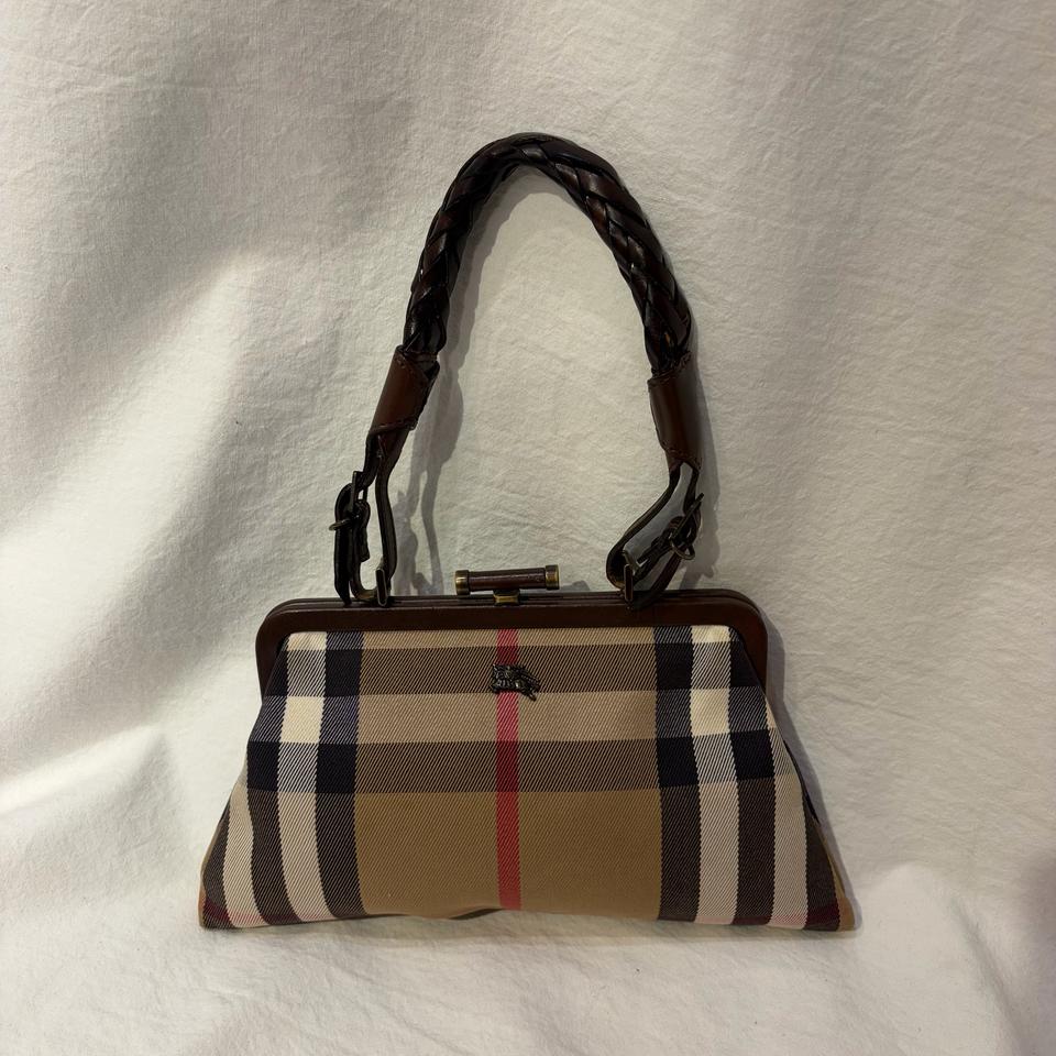 버버리 하우스 체크 미니 숄더백 가방 토트백
