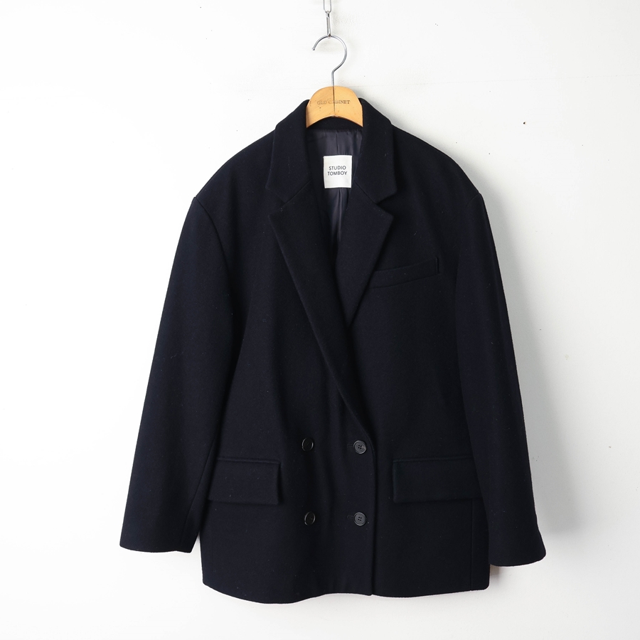 66/스튜디오톰보이 오버핏 울 자켓