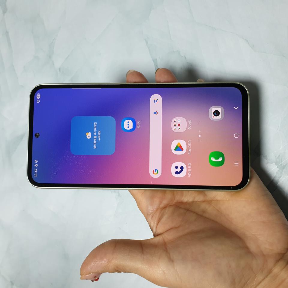 SK 갤럭시 퀀텀4 라임 128G S급 판매합니다