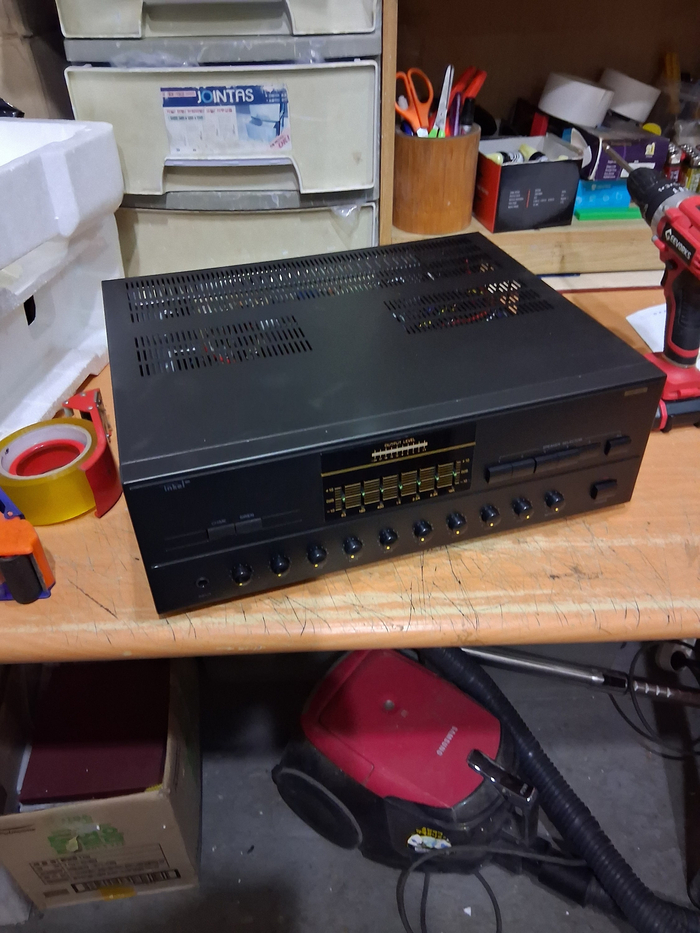 부품용 인켈 CAP-120 120와트 포터블 앰프/주의 사항 필독