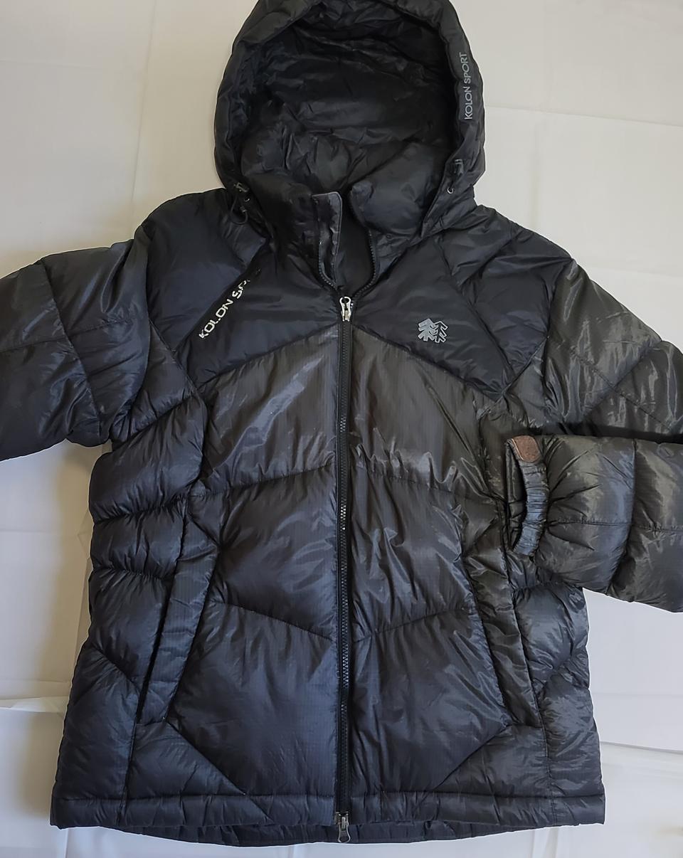 코오롱스포츠 남성 700 필파워 구스다운 패딩 105