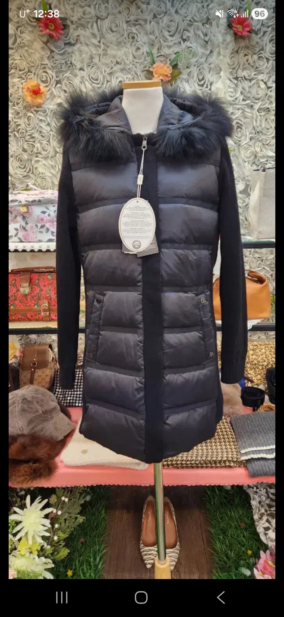 volvik 볼빅 구스다운 하프패딩 (66)