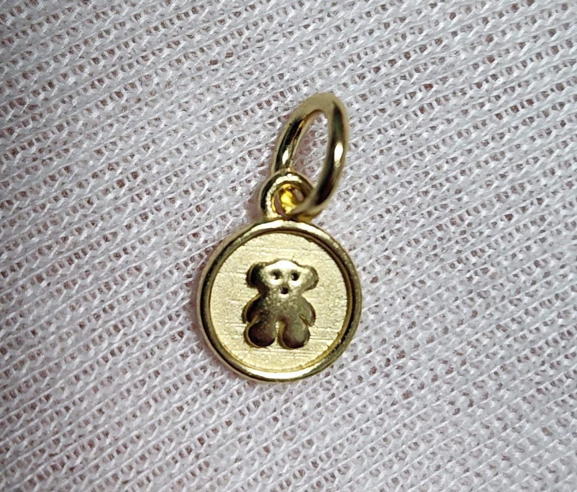 곰돌이 은펜던트 (925은에 18k도금)-TOUS아닙니다!!!