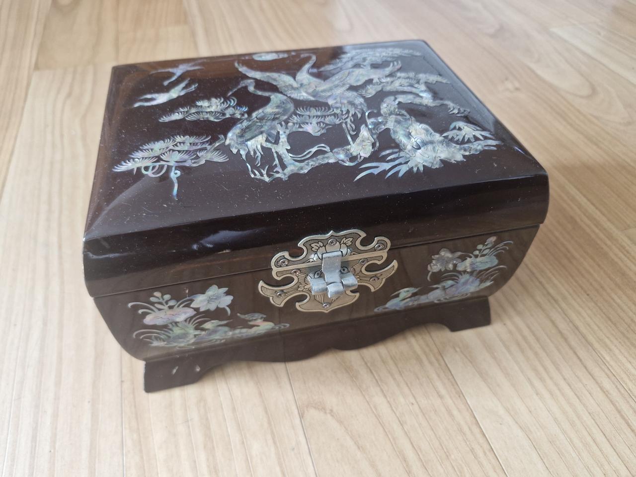 전통 자개장식 액세서리 보관함 수납함