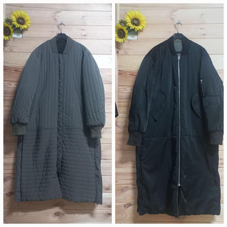 YEOLU-YA  양면 퀼팅 롱 패딩