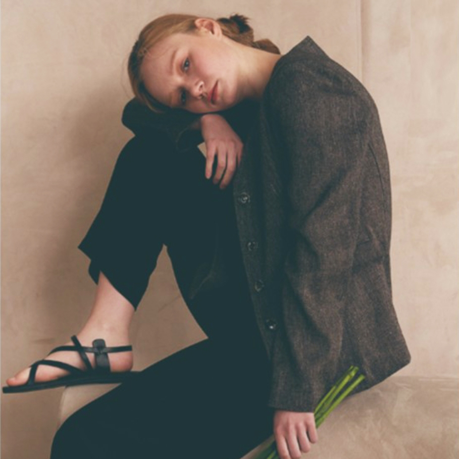 패브릭컬러지(Fabricology) 클래식 트위드자켓 55-66