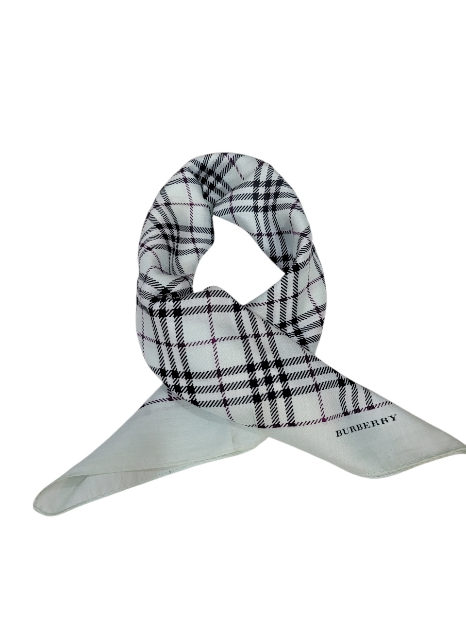 버버리 정품 쁘띠 스카프겸 손수건