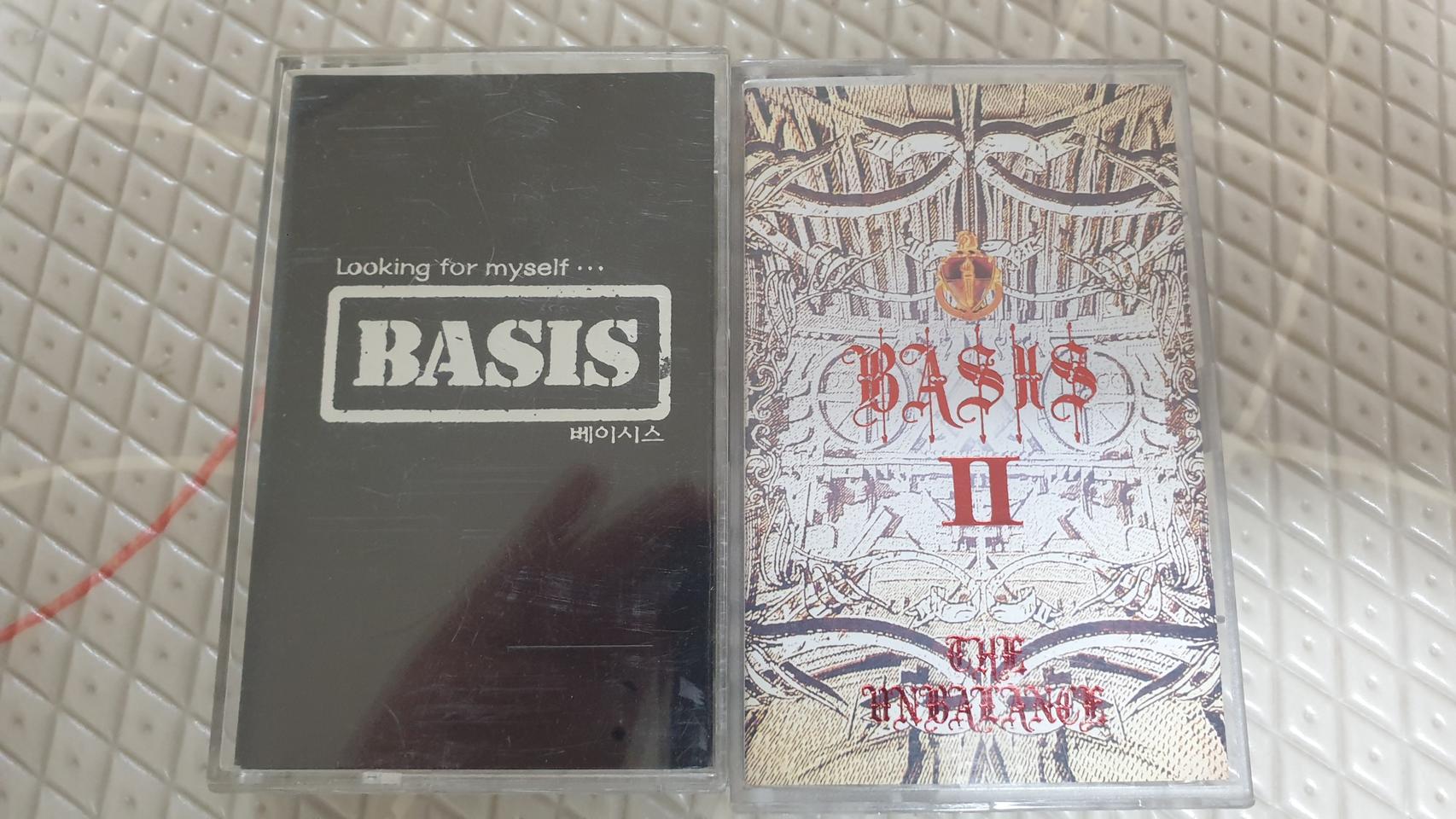 베이시스 1,2집 카세트테이프 일괄