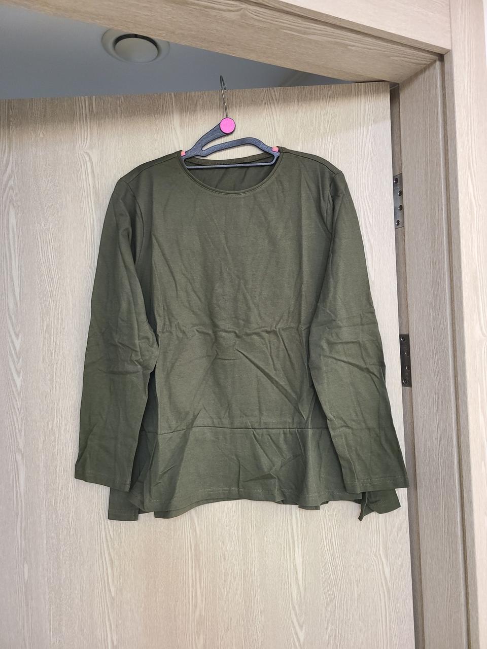 이사정리❤[새상품]카키 티셔츠88.