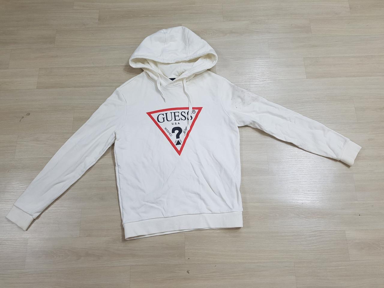 새거수준 게스 정품 여성후드티 사이즈 100