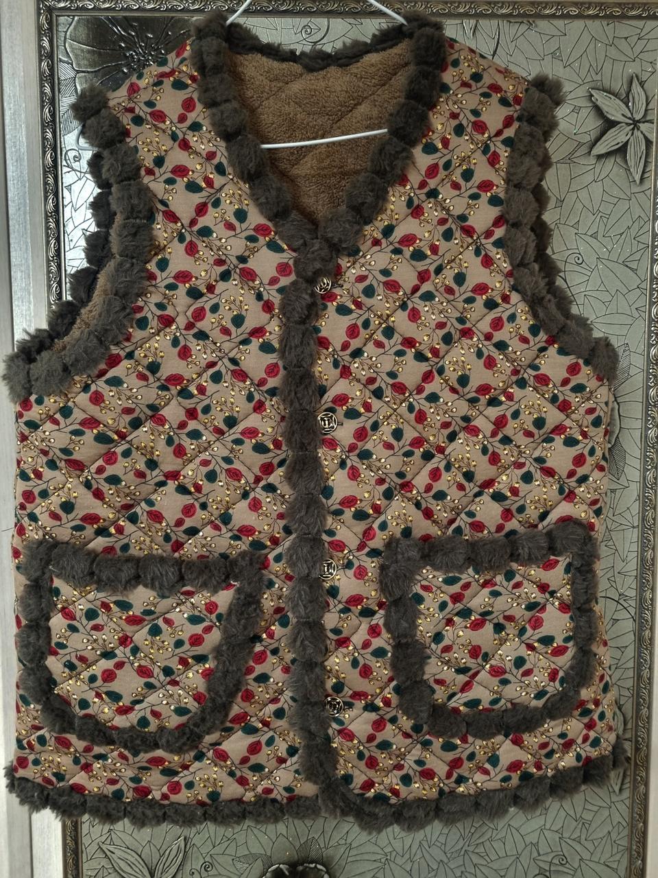 미사용))기모조끼 55~66