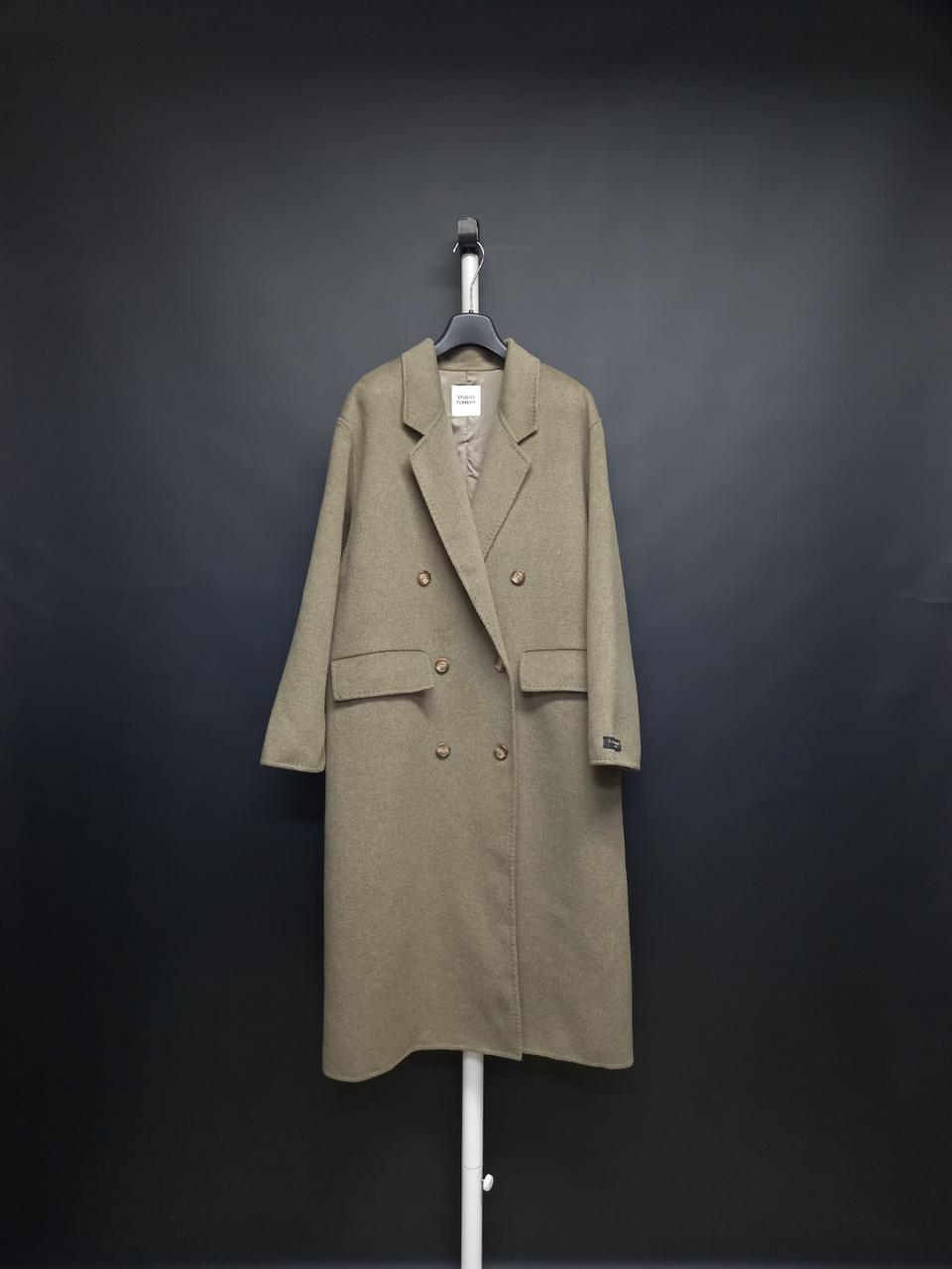 톰보이 추동 캐시미어블랜 맥시 롱 코트 F 44-77