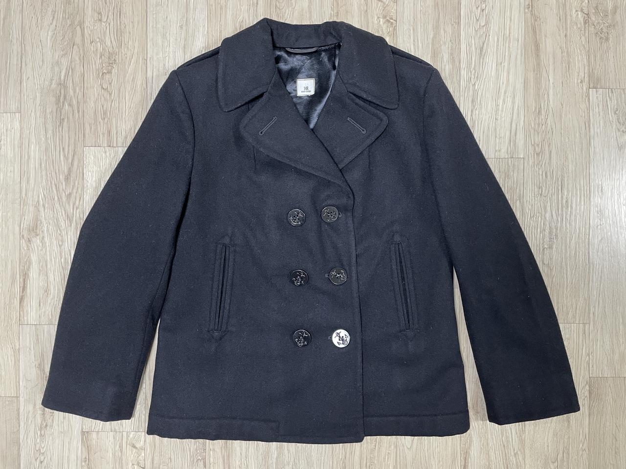 95) 미군 오리지널 미해군 견장 울 피코트(민트급)RRL&LVC&폴로