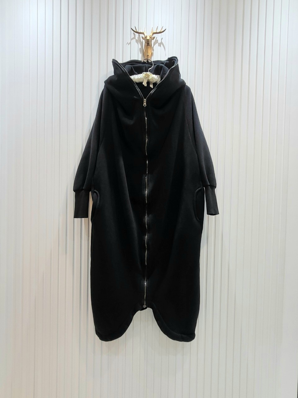 기모 가오리st 롱집업 (F)