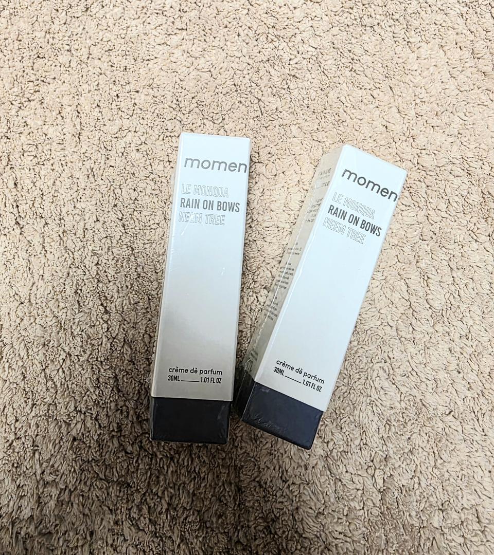 미개봉) 모멘센트 향수크림 레인온보우즈