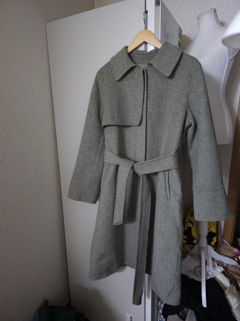 로미스튜디오 핸드메이드 루즈핏 롱코트