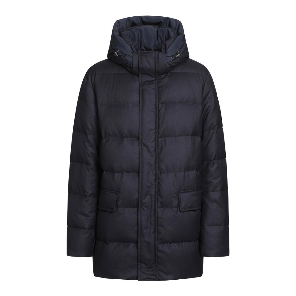 캠브리지멤버스 구스다운 순모 점퍼 새제품