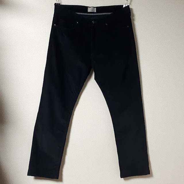 34/M&S 네이비 일자핏 코듀로이 팬츠/34-832