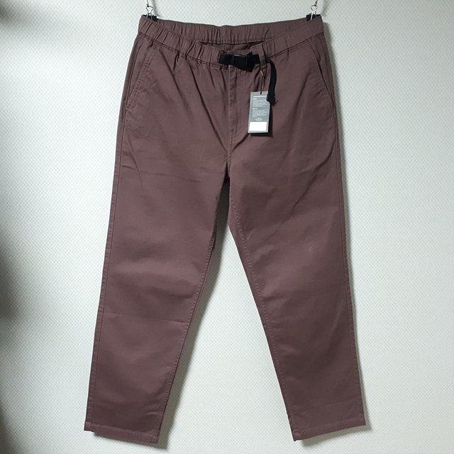 34/무신사스탠다드 테이퍼드 웨빙 벨트팬츠/34-834