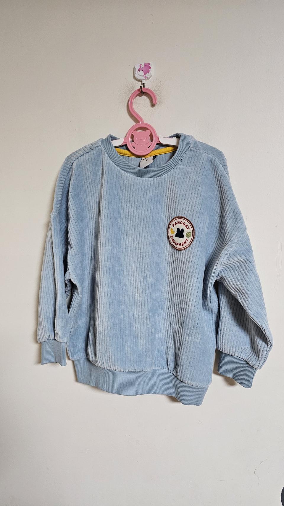 펜콧 키즈 코듀로이 라운드 맨투맨 5T. @1219