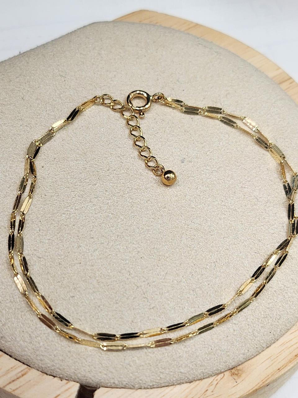 당일발송)14k 빼빼로 두줄 팔찌