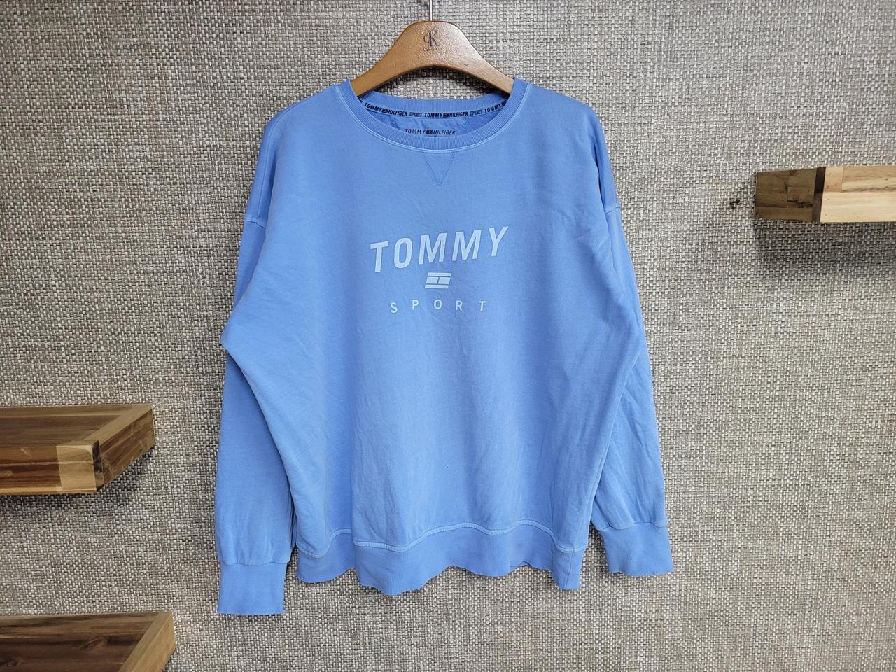 100사이즈 타미힐피거 오버핏 맨투맨