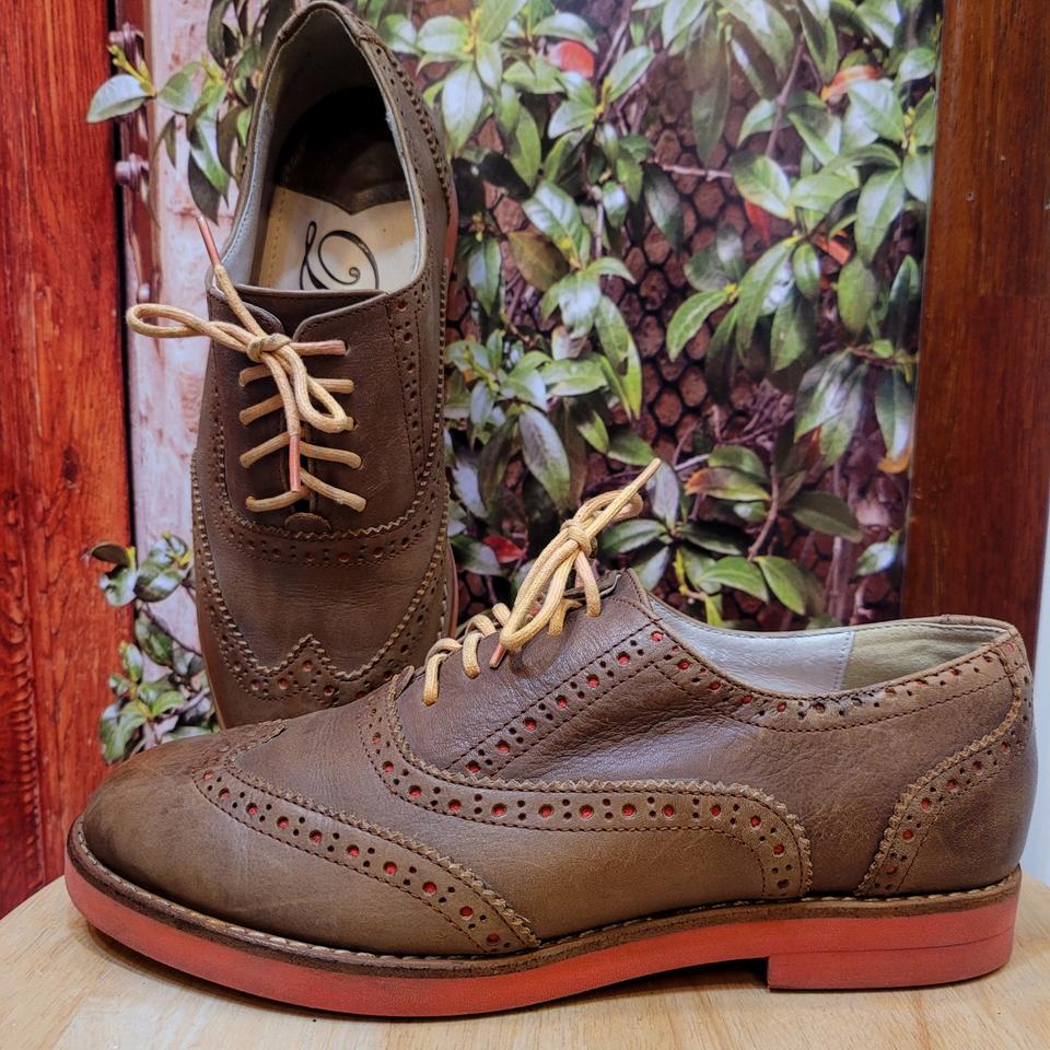 닥스 DAKS 여성 풀브로그 구두