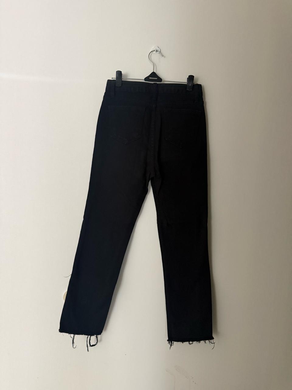 여성 부츠컷 검정 바지 27 새상품