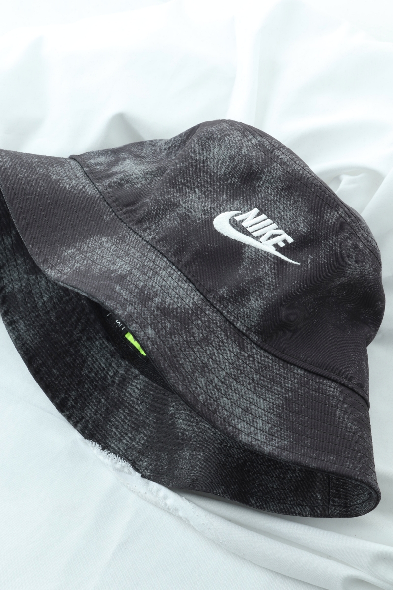(F) 나이키 모자 퓨추라 타이다이 블랙 버킷햇 벙거지-26EC