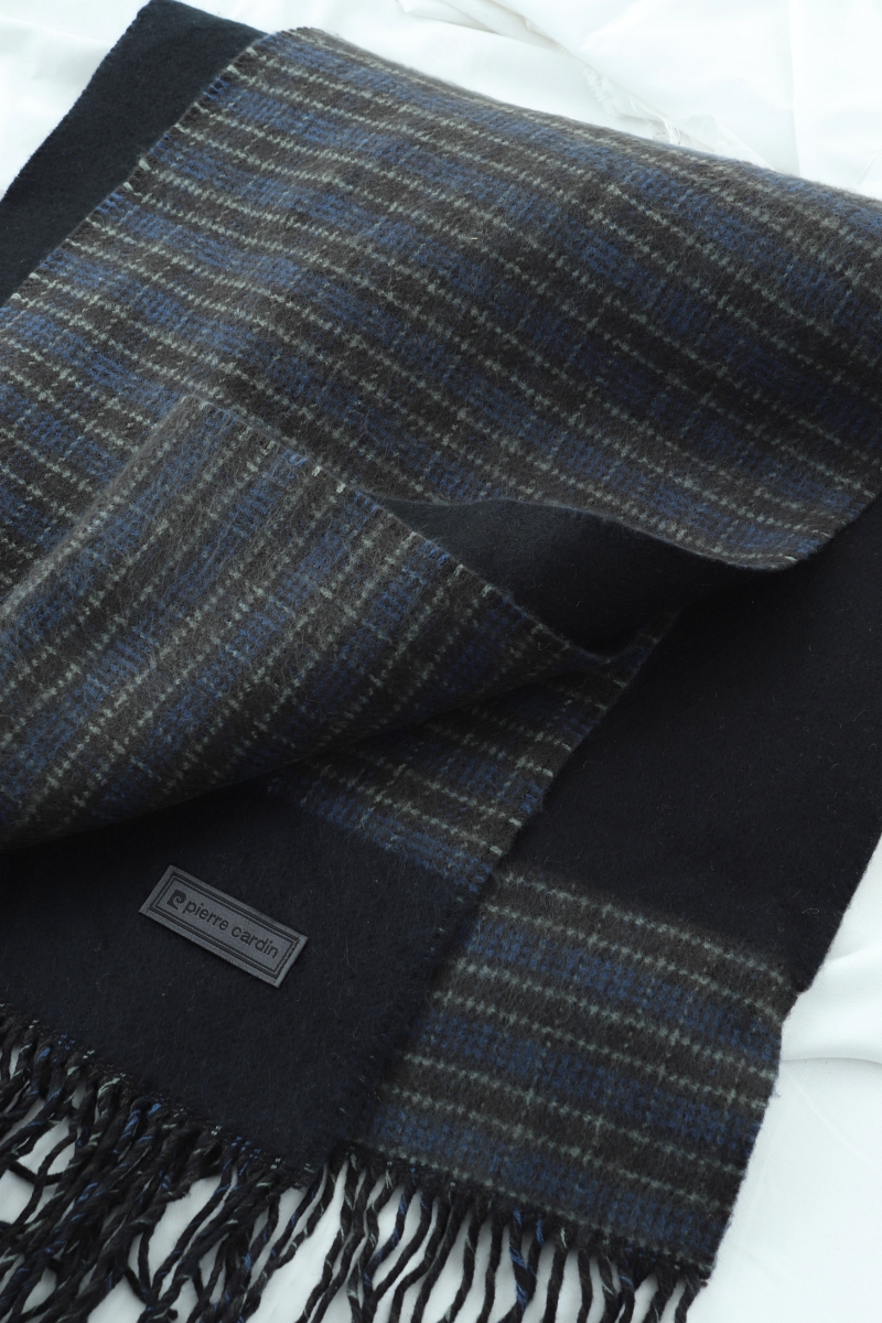 (F) 발망 목도리 머플러 사용감 숏 쁘띠 체크-26FD