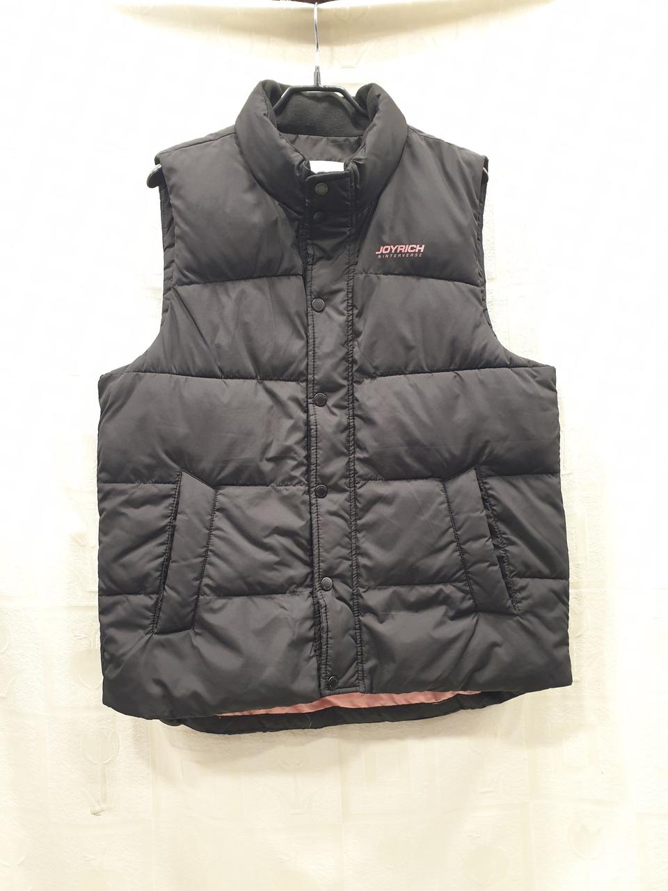 조이리치 JOYRICH 패딩 조끼 블랙 100