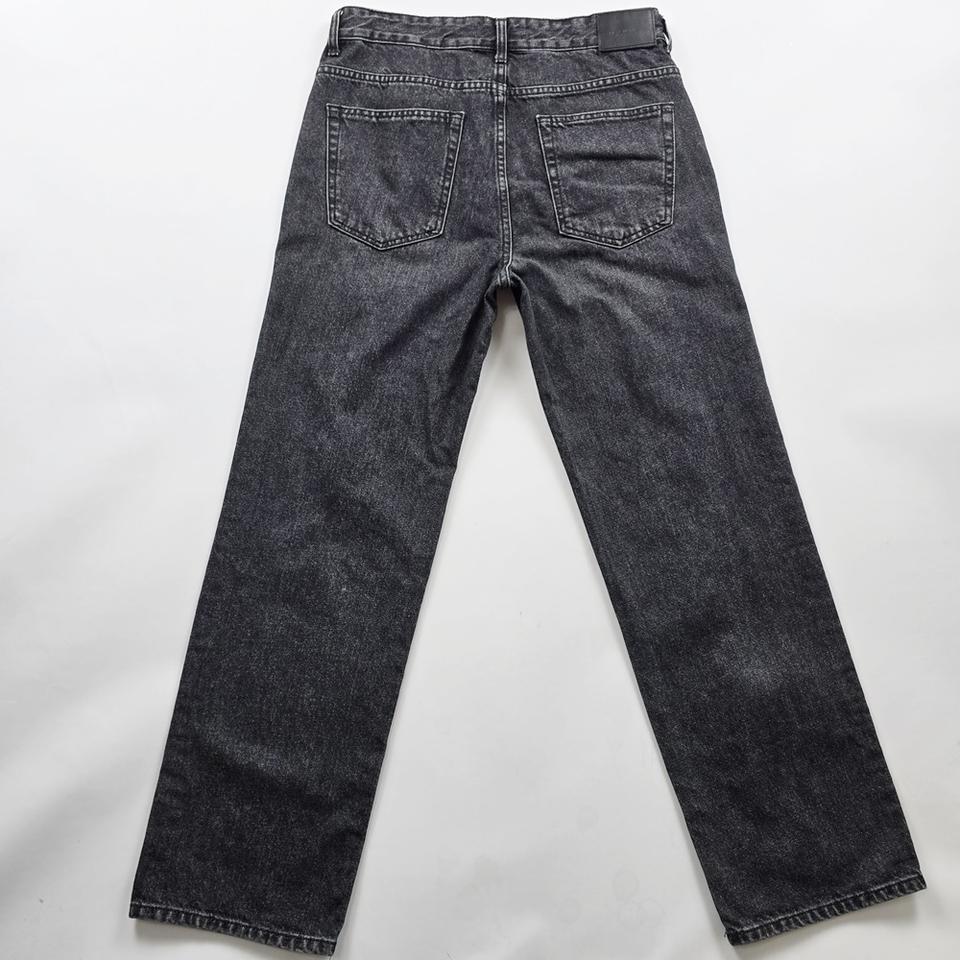 피스워커 청바지 흑청 일자 데님 사이즈32 R3495